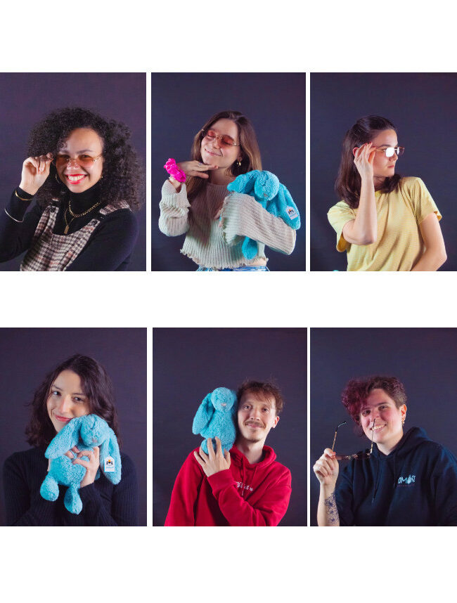 Julie Majcher, Alexandra Delaunay-Fernandez, Sixtine Emerat, Marine Benabdallah-Crolais, Scott Pardaillhe-Galabrun,Noémie Segalowicz 